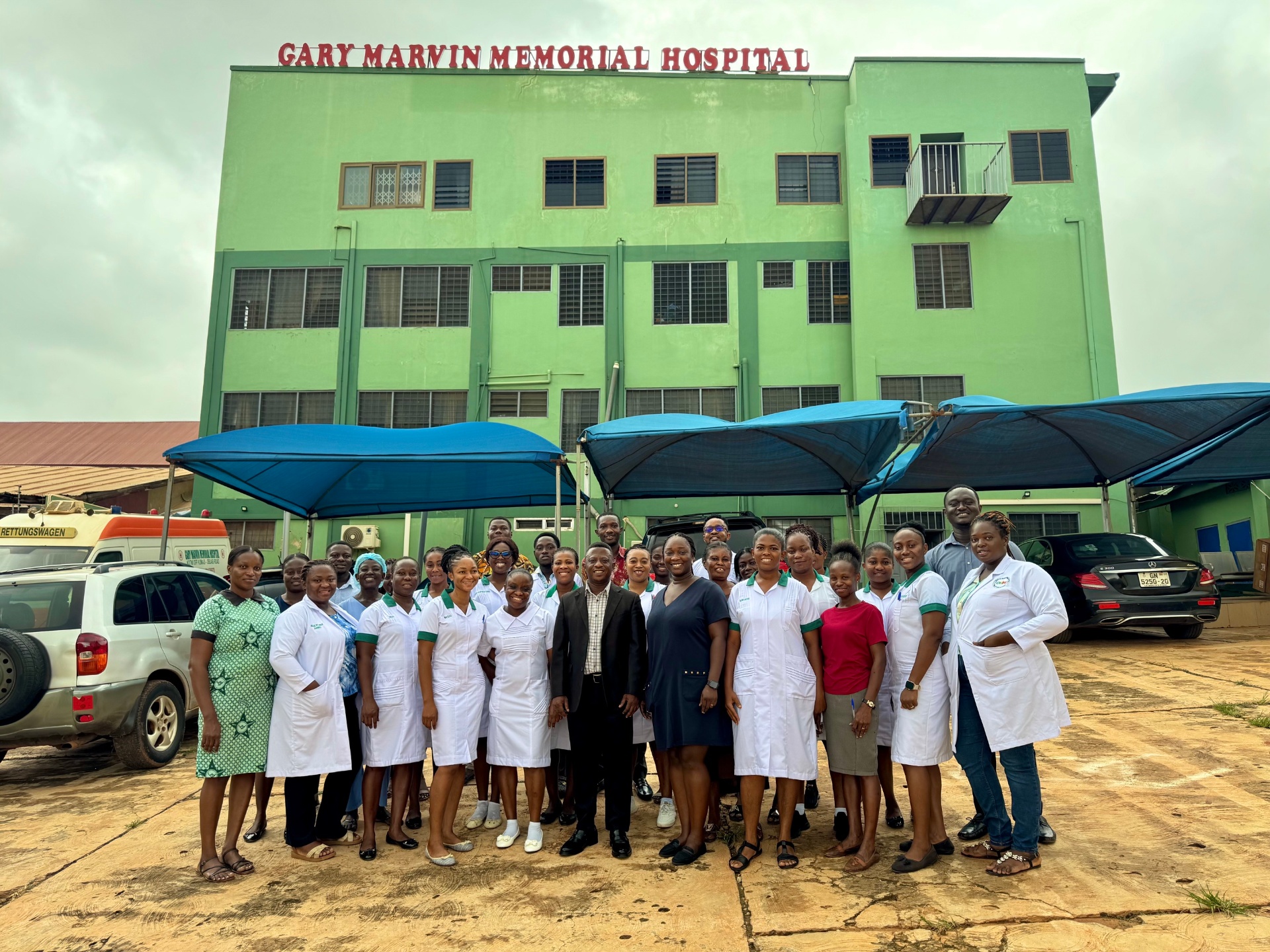 Gary Marvin Memorial Hospital team